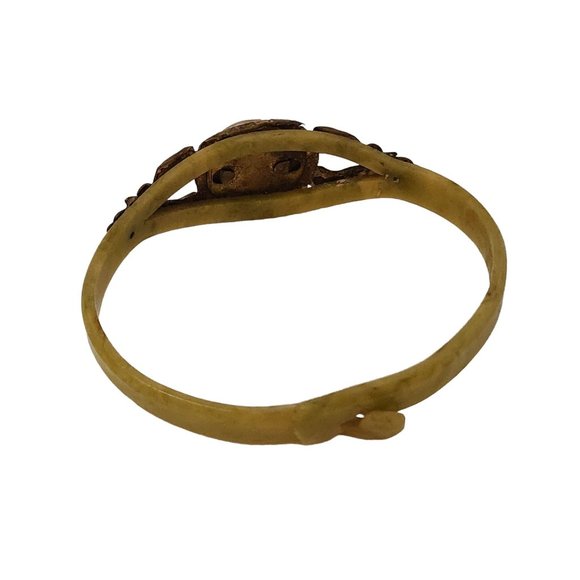 Vintage Celluloid Faux Watch Bracelet (A3696) - Picture 4 of 7